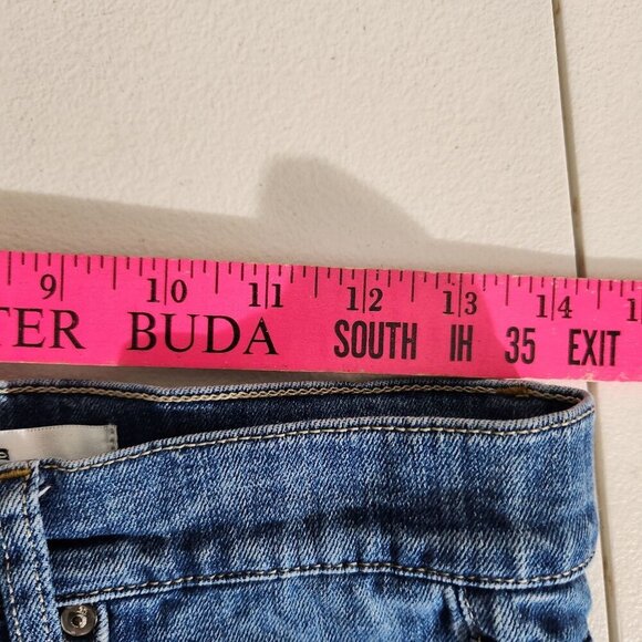 Joes Shorts Womens W25 Raw Edge Hem Denim Shorts Studded - Picture 4 of 13